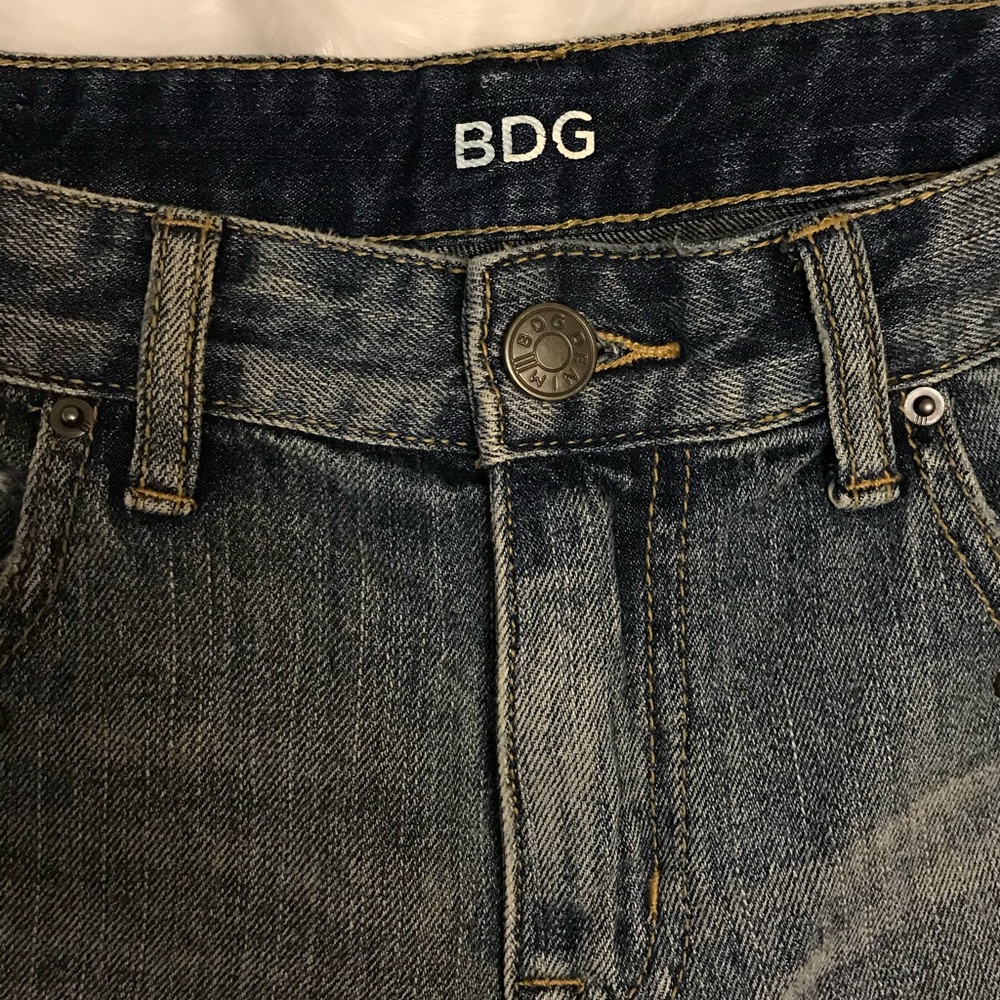 BDG Aztec Freja Denim Shorts - Picture 4 of 10